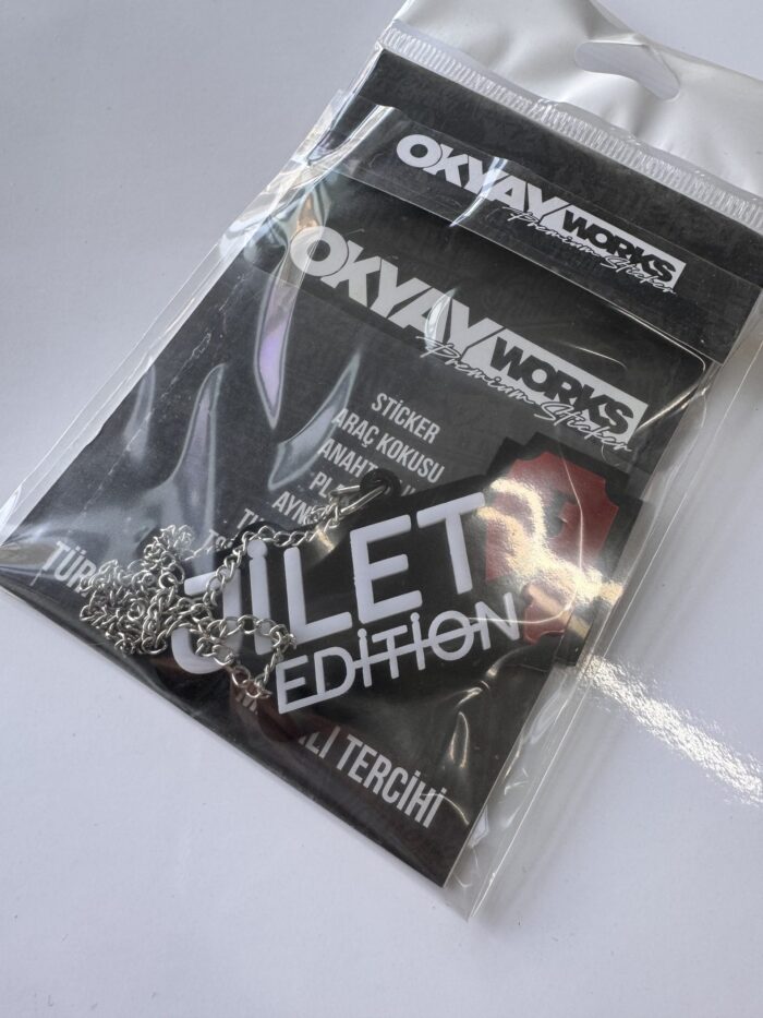 Jilet Edition Pleksi Ayna Süsü