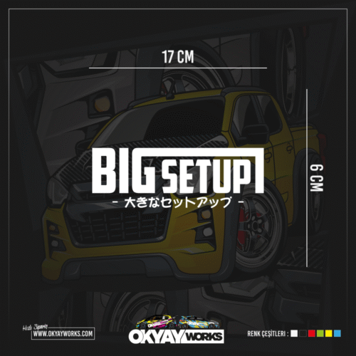 Big Setup Sticker