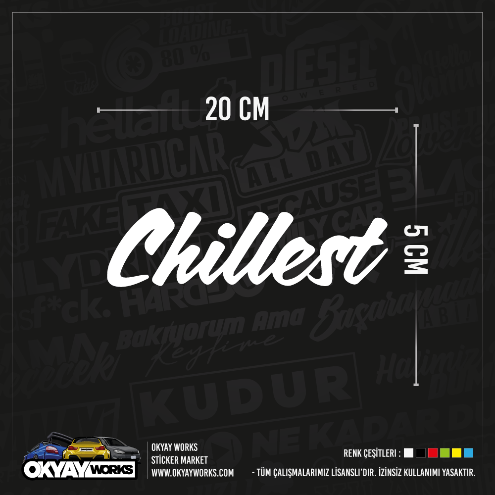 Chillest Sticker