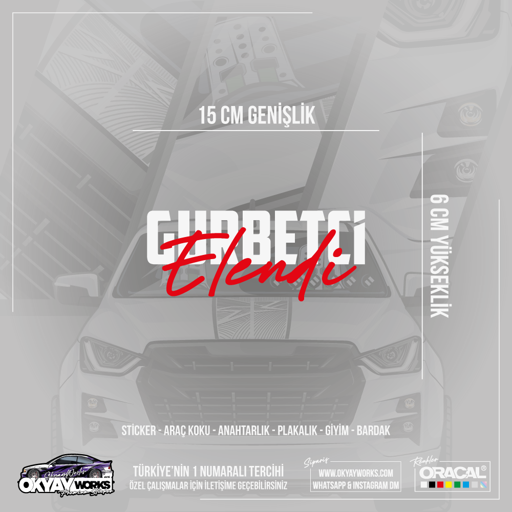 Gurbetçi Elendi Sticker