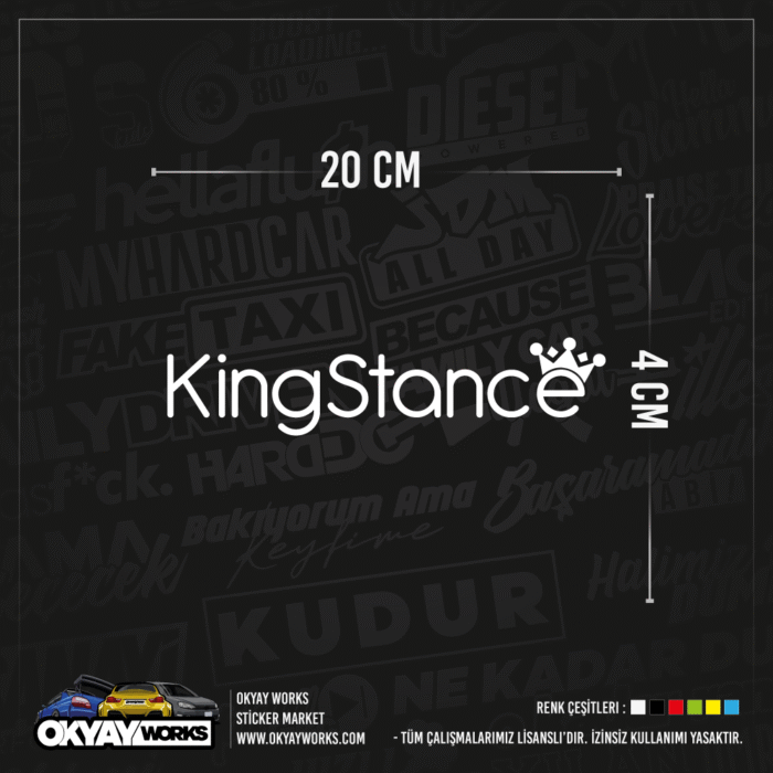 KingStance Sticker