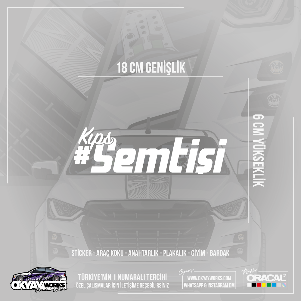 Kıps Semtişi Sticker