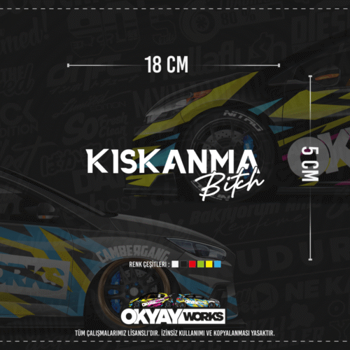 Kıskanma Bitch Sticker