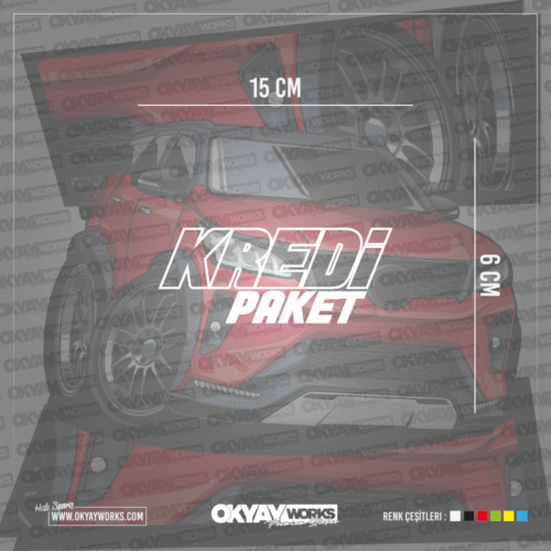 Kredi Paket Sticker