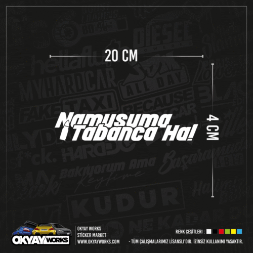 Namusuma Tabanca Sticker