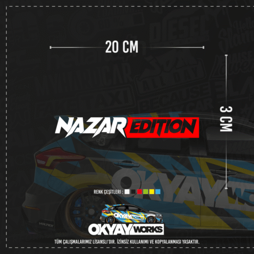 Nazar Edition Sticker