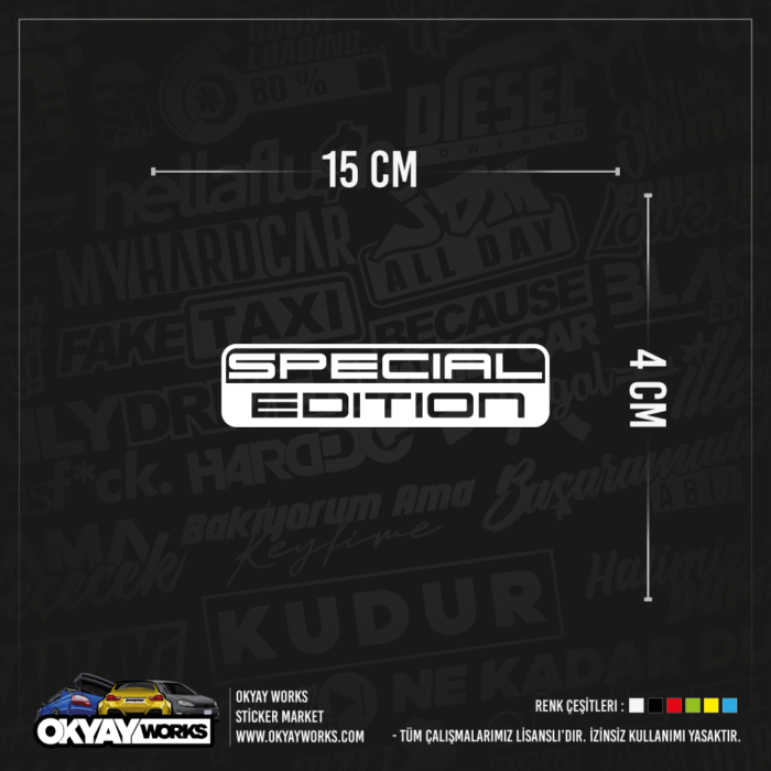 Special Edition Sticker