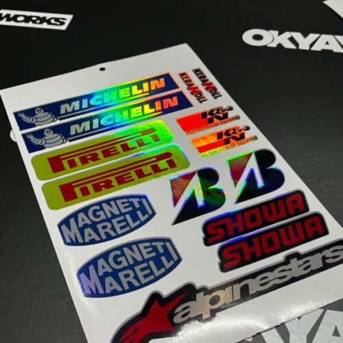 Motor Sticker Paket #1