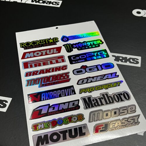Motor Sticker Paket #7