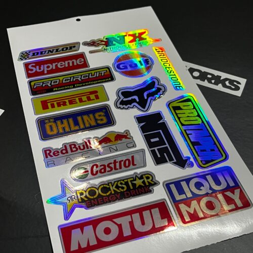 Motor Sticker Paket #8