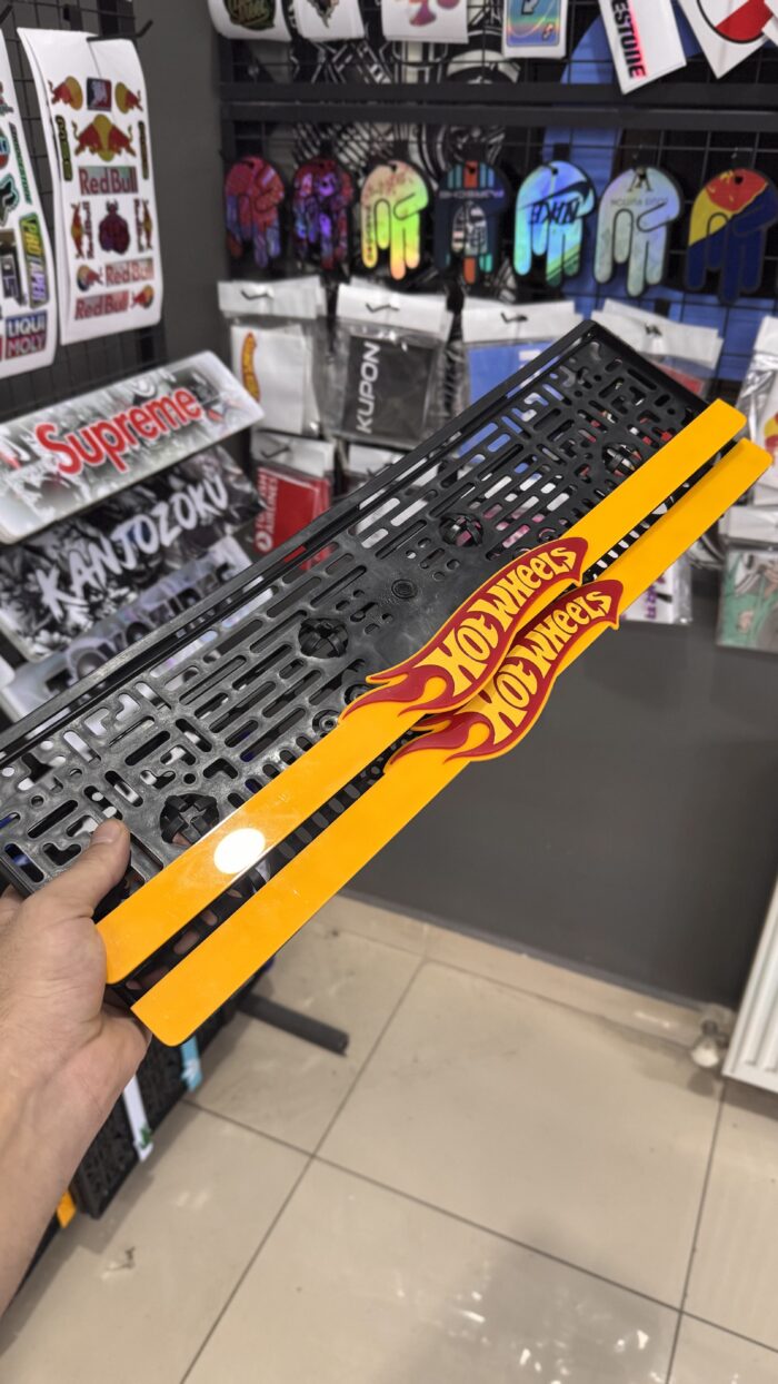 Hot Wheels Pleksi Plakalık