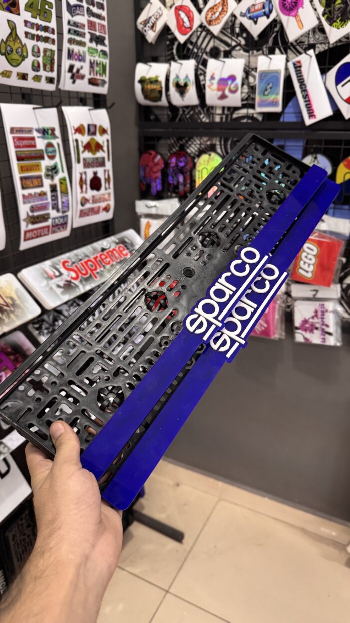 Sparco Pleksi Plakalık