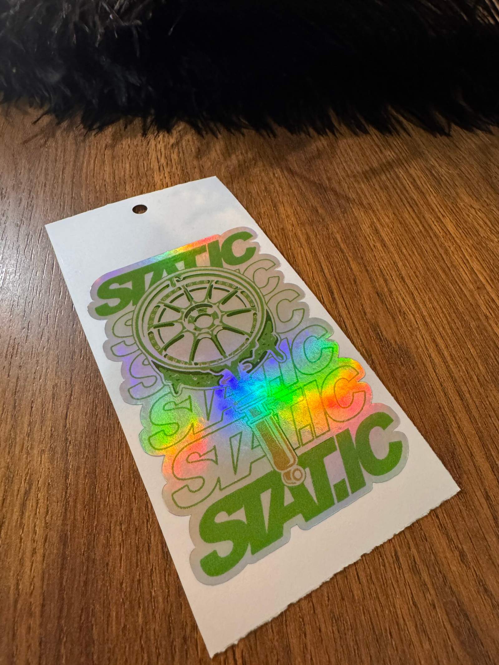 Static Dijital Baskı Sticker