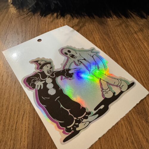 Hallowen Dijital Baskı Sticker