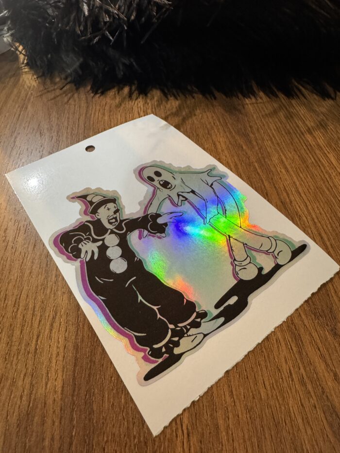 Hallowen Dijital Baskı Sticker