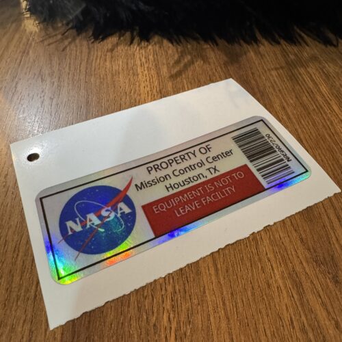 Nasa Dijital Baskı Sticker