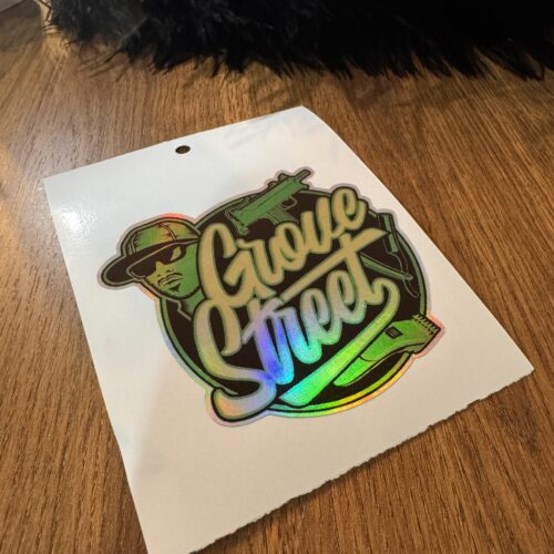 Grove Street Dijital Baskı Sticker