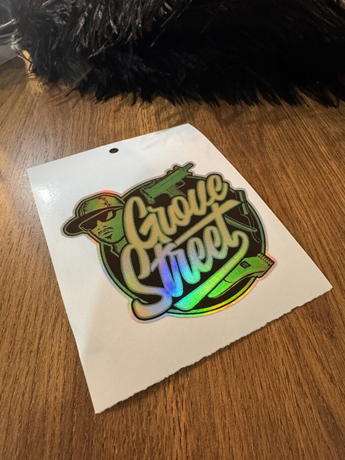 Grove Street Dijital Baskı Sticker