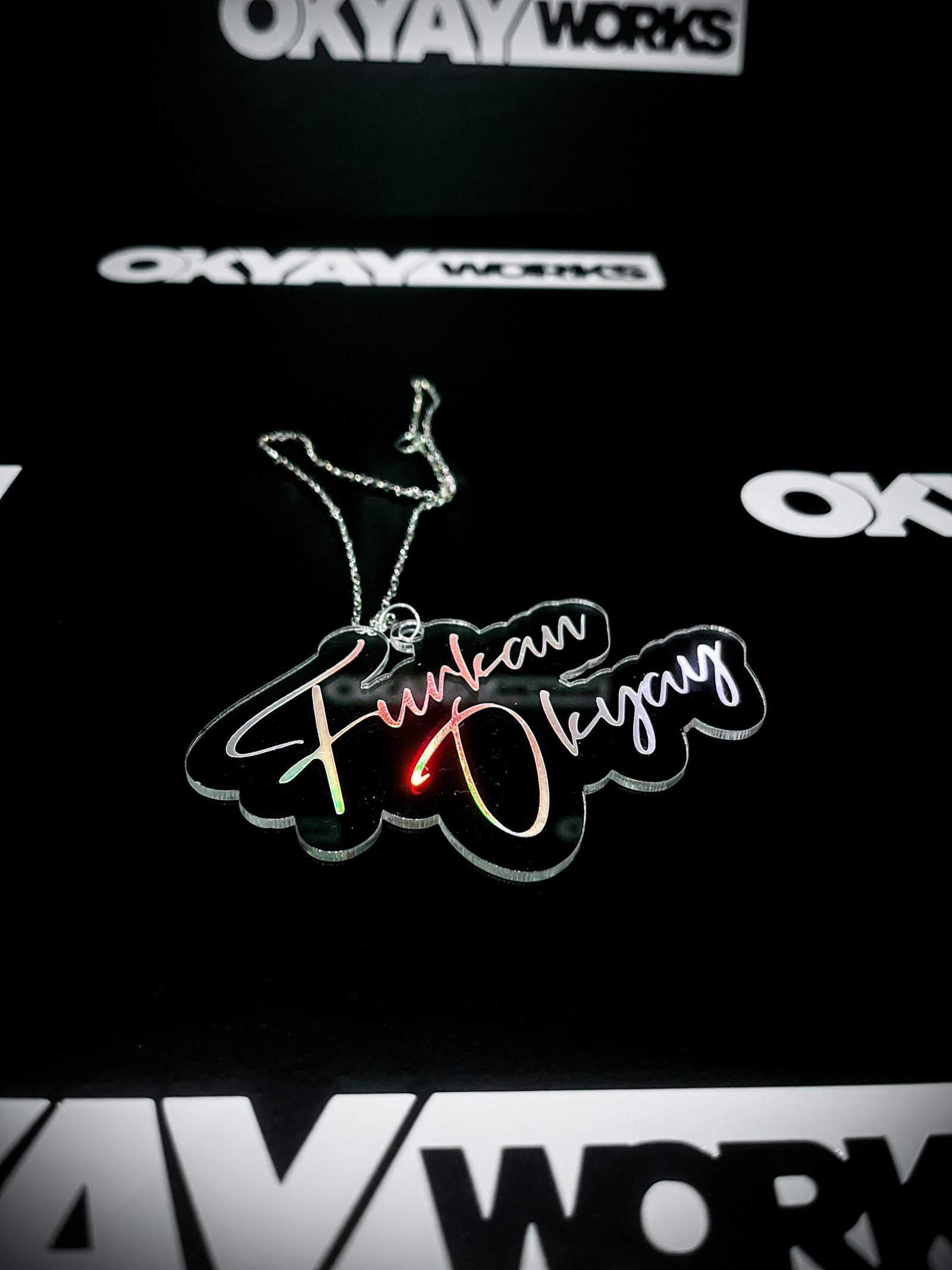 İsme Özel Ayna Süsü