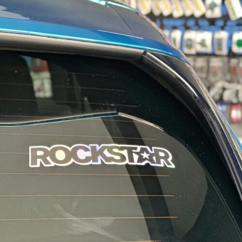 Rockstar Hologram Sticker