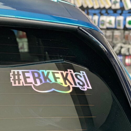 Erkekişi Hologram Sticker