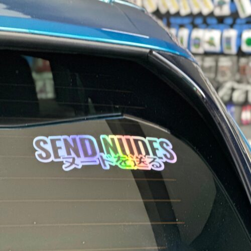 Send Nudes Hologram Sticker