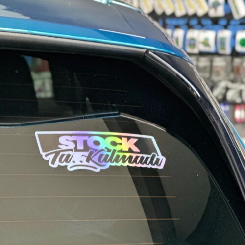 Stockta Kalmadı Hologram Sticker