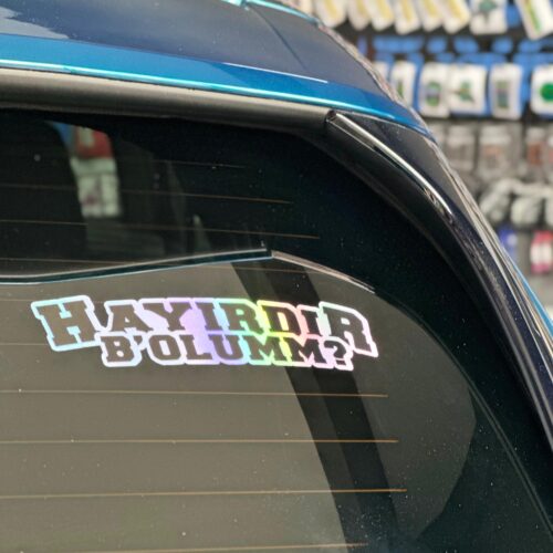 Hayırdır Boolum Hologram Sticker