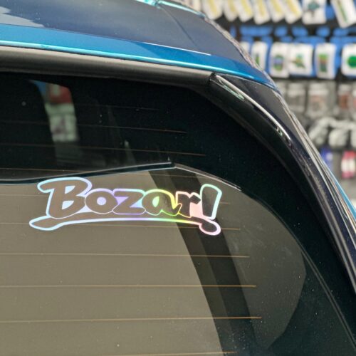 Bozar Hologram Sticker