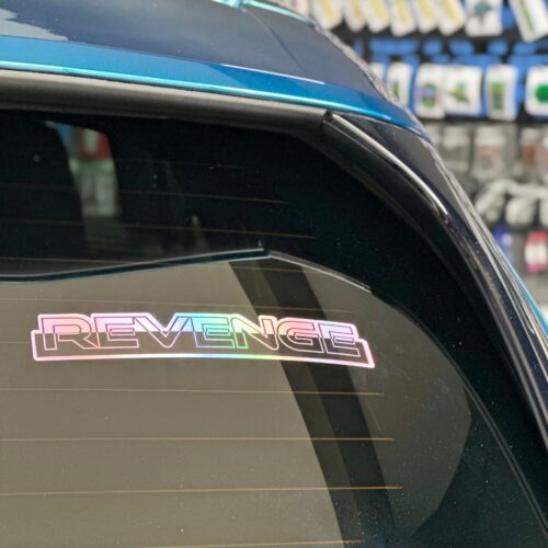Revenge Hologram Sticker