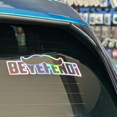 Beyefendi Hologram Sticker