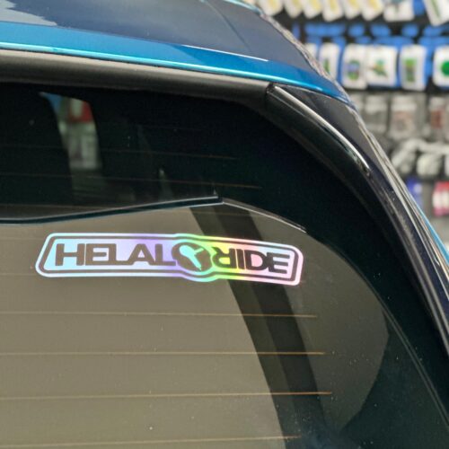 Helal Ride Hologram Sticker