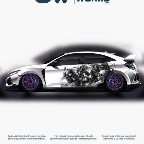 Kuru Kafa Dövme Kaplama