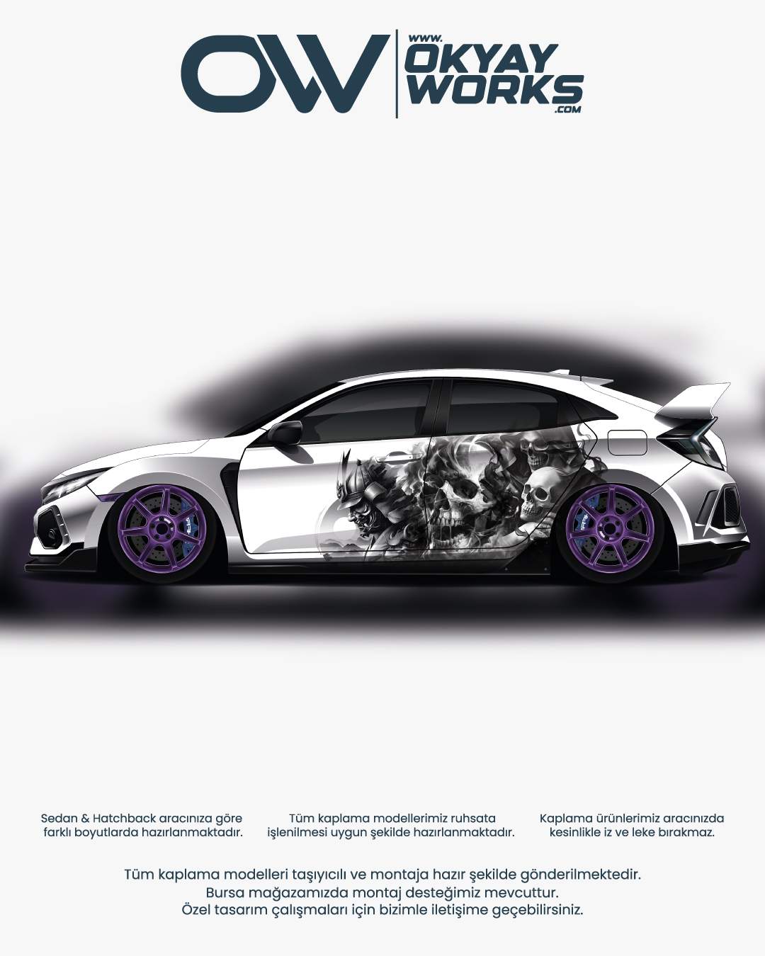 Kuru Kafa Dövme Kaplama