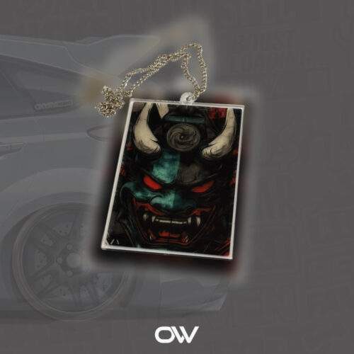 Japan Samurai Pleksi Ayna Süsü