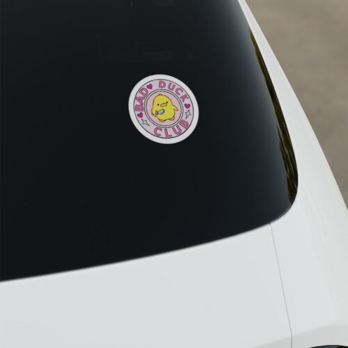 Bad Duck Baskı Sticker