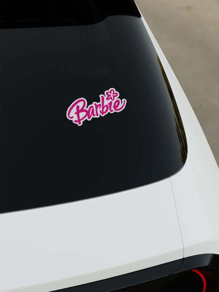 Barbie Baskı Sticker
