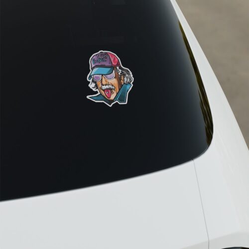 Einstein Dijital Baskı Sticker