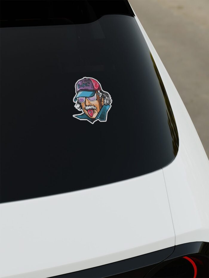 Einstein Dijital Baskı Sticker