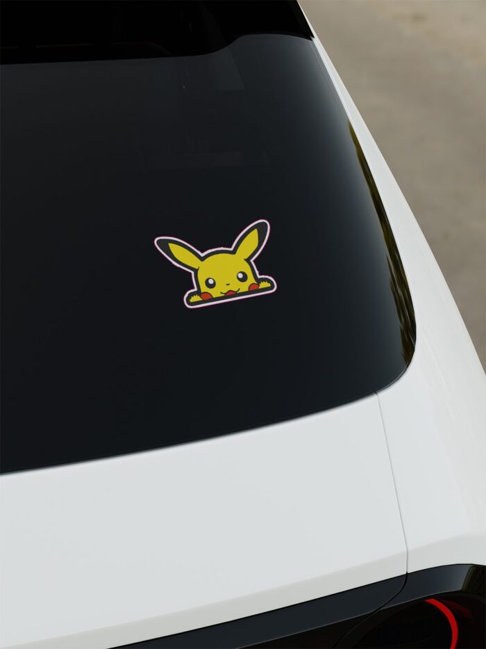 Pikachu Dijital Baskı Sticker