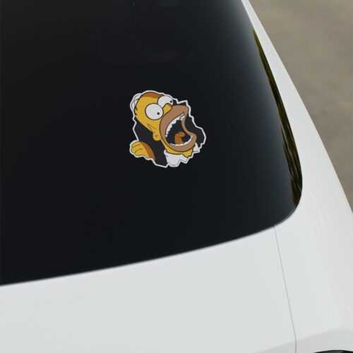 Simpson Dijital Baskı Sticker