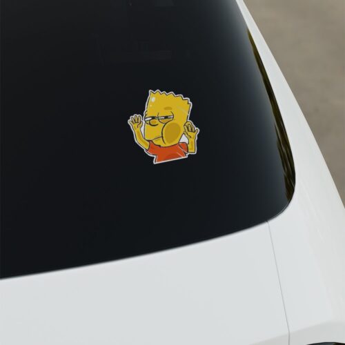 Simpson Dijital Baskı Sticker