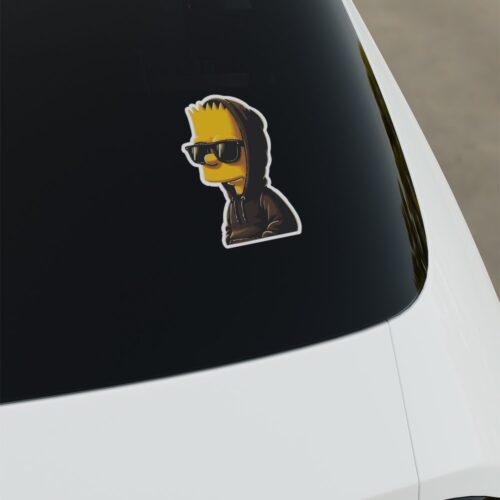 Simpson Dijital Baskı Sticker