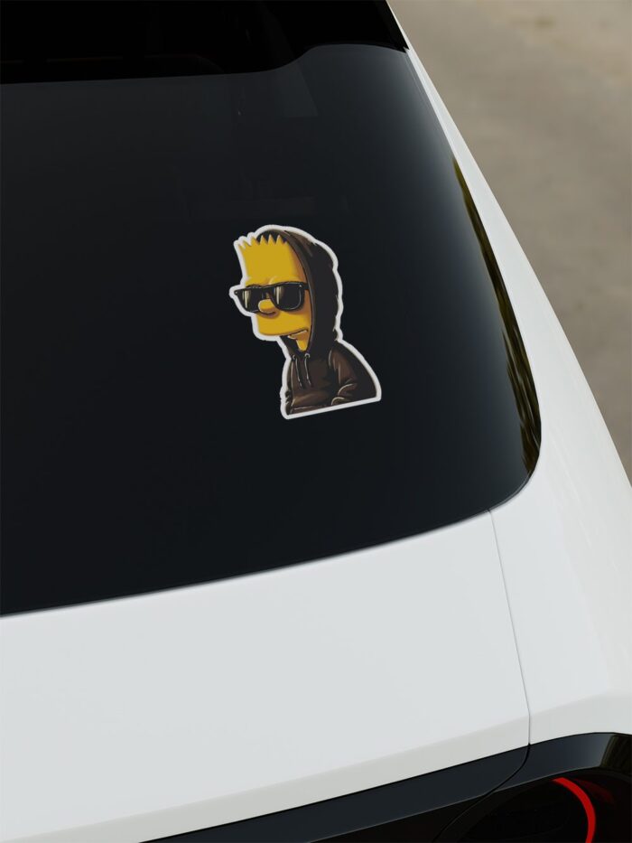 Simpson Dijital Baskı Sticker