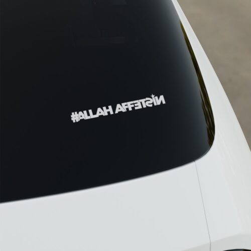 Allah Affetsin Sticker