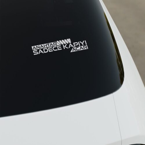 Anahtar Sadece Kapıyı Açar Sticker