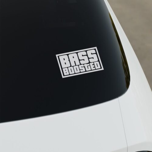 Bass Boosted Sticker