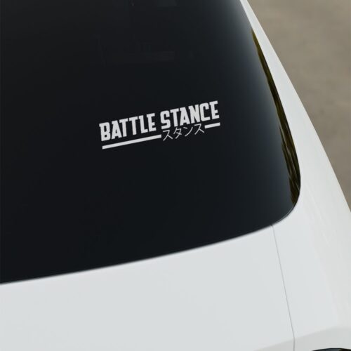 Battle Stance Sticker