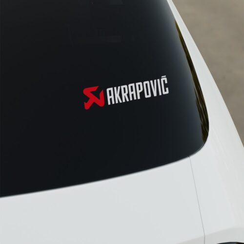 Akrapovic Sticker