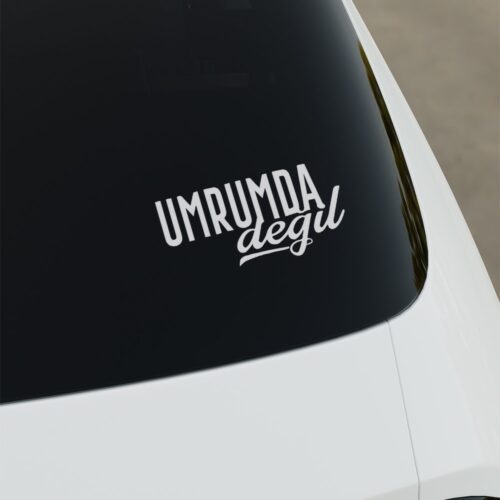 Umrumda Değil Sticker